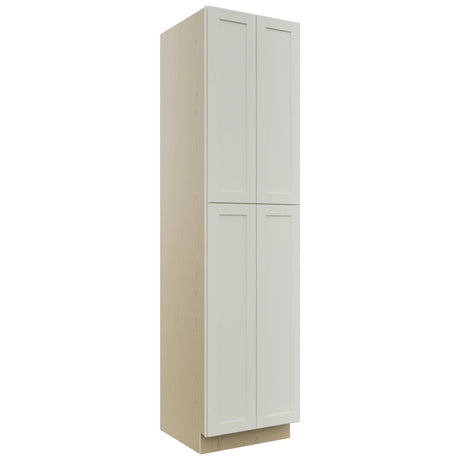 Fabuwood Galaxy Dove TP242496 Tall Pantry Cabinet, Front View