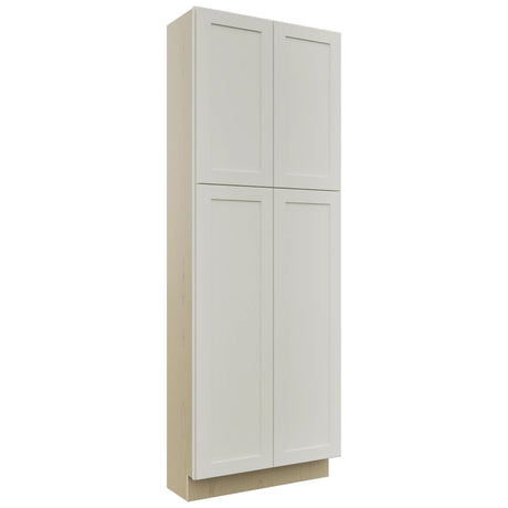 Fabuwood Galaxy Dove TP301284 Tall Pantry Cabinet, Front View