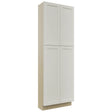 Fabuwood Galaxy Dove TP301290 Tall Pantry Cabinet, Front View