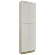 Fabuwood Galaxy Dove TP301293 Tall Pantry Cabinet, Front View