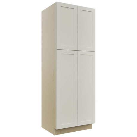 Fabuwood Galaxy Dove TP302484 Tall Pantry Cabinet, Front View