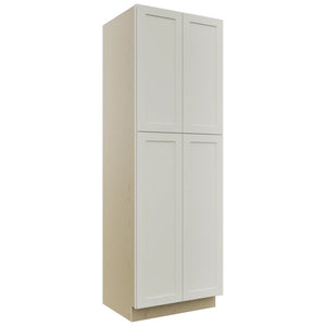 Fabuwood Galaxy Dove TP302490 Tall Pantry Cabinet, Front View