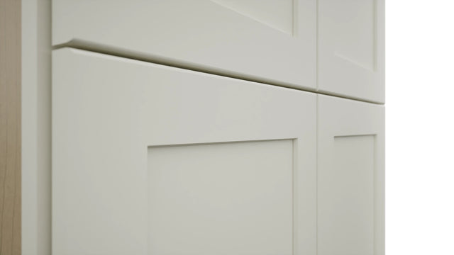 Fabuwood Galaxy Dove TP302490 Tall Pantry Cabinet, Detail View