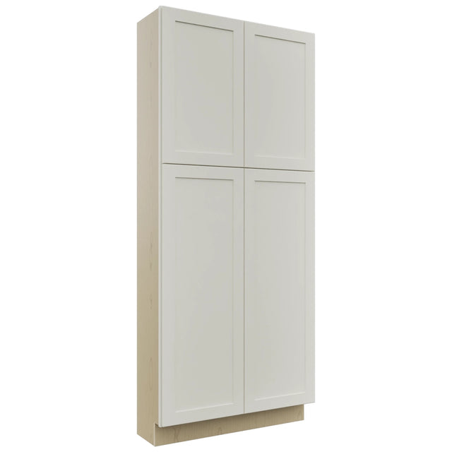 Fabuwood Galaxy Dove TP361284 Tall Pantry Cabinet, Front View