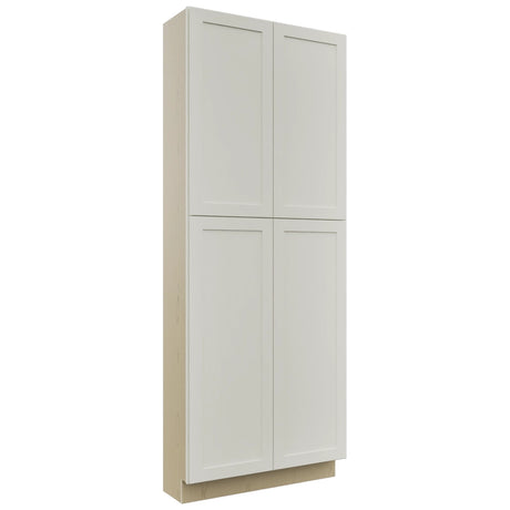 Fabuwood Galaxy Dove TP361293 Tall Pantry Cabinet, Front View