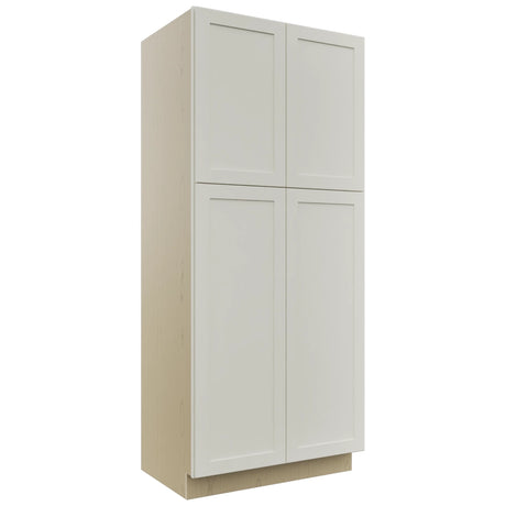 Fabuwood Galaxy Dove TP362484 Tall Pantry Cabinet, Front View