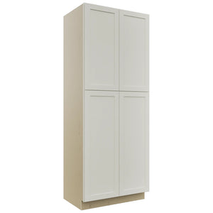 Fabuwood Galaxy Dove TP362493 Tall Pantry Cabinet, Front View