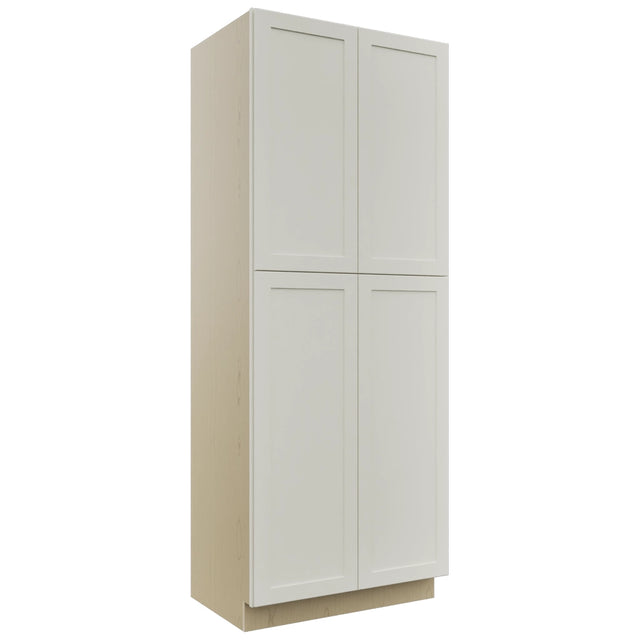 Fabuwood Galaxy Dove TP362493 Tall Pantry Cabinet, Front View