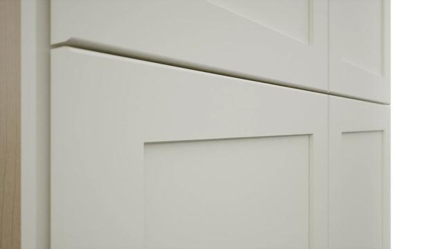 Fabuwood Galaxy Dove TP362496 Tall Pantry Cabinet, Detail View