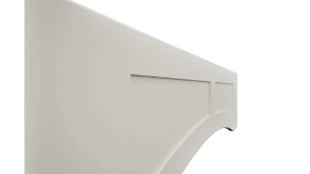 Fabuwood Galaxy Dove VARP54 Wall Valance, Detail View
