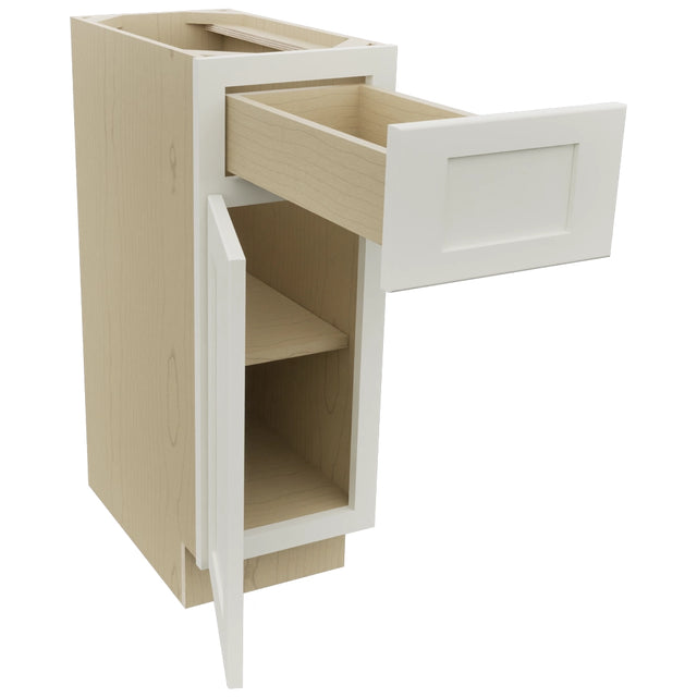 Fabuwood Galaxy Dove VB12-34 Vanity Base Standard Cabinet, Open View