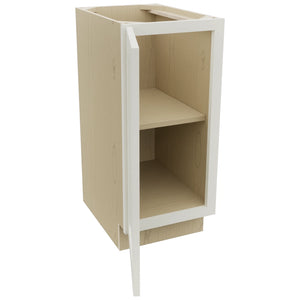 Fabuwood Galaxy Dove VB15FD Vanity Base Full Height Cabinet, Open View