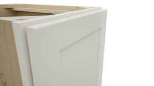 Fabuwood Galaxy Dove VB15FD Vanity Base Full Height Cabinet, Detail View