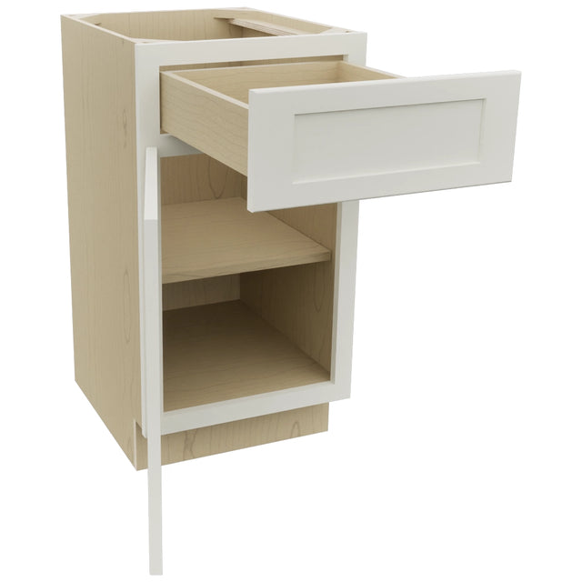 Fabuwood Galaxy Dove VB18-34 Vanity Base Standard Cabinet, Open View
