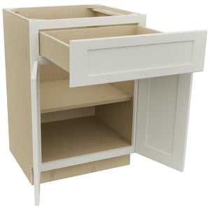 Fabuwood Galaxy Dove VB24-34 Vanity Base Standard Cabinet, Open View