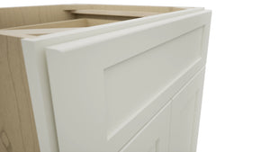 Fabuwood Galaxy Dove VB24-34 Vanity Base Standard Cabinet, Detail View