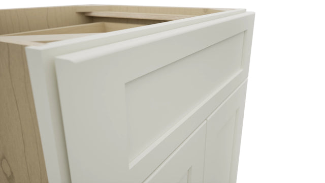 Fabuwood Galaxy Dove VB24-34 Vanity Base Standard Cabinet, Detail View