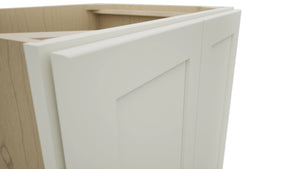 Fabuwood Galaxy Dove VB27FD Vanity Base Full Height Cabinet, Detail View