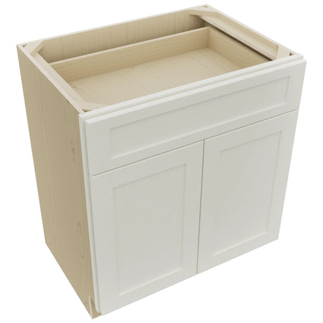 Fabuwood Galaxy Dove VB30-34 Vanity Base Standard Cabinet, Top View