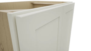 Fabuwood Galaxy Dove VB30FD Vanity Base Full Height Cabinet, Detail View