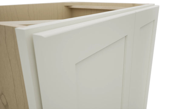 Fabuwood Galaxy Dove VB30FD Vanity Base Full Height Cabinet, Detail View