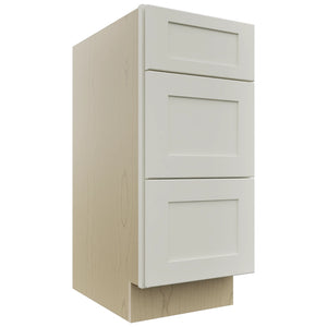 Fabuwood Galaxy Dove VDB15-34 Vanity Drawer Cabinet, Front View