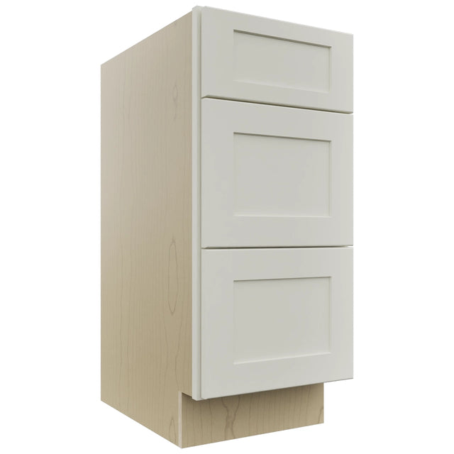 Fabuwood Galaxy Dove VDB15-34 Vanity Drawer Cabinet, Front View