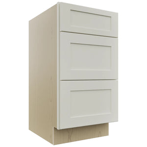Fabuwood Galaxy Dove VDB18-34 Vanity Drawer Cabinet, Front View