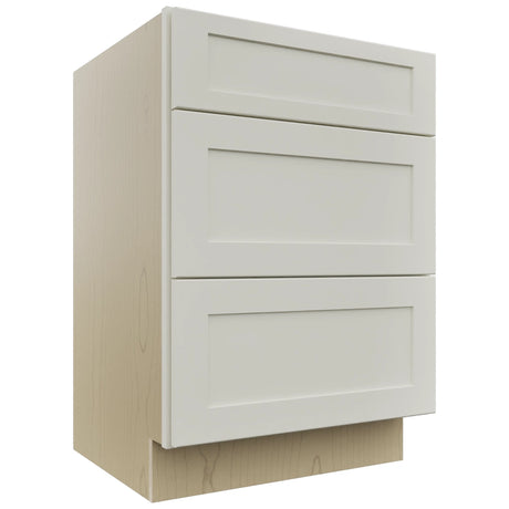 Fabuwood Galaxy Dove VDB24-34 Vanity Drawer Cabinet, Front View