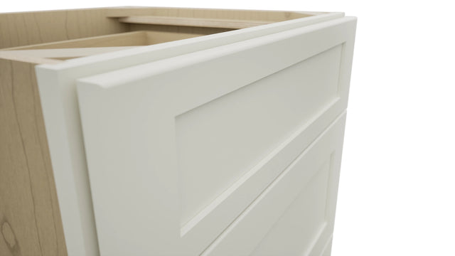 Fabuwood Galaxy Dove VDB24-34 Vanity Drawer Cabinet, Detail View