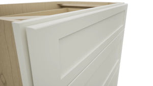 Fabuwood Galaxy Dove VDB33-34 Vanity Drawer Cabinet, Detail View