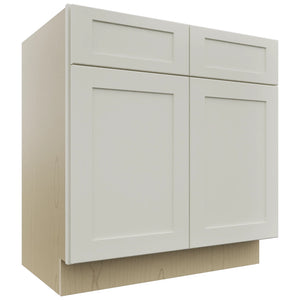 Fabuwood Galaxy Dove VSB33-34 Vanity Sink Cabinet, Front View