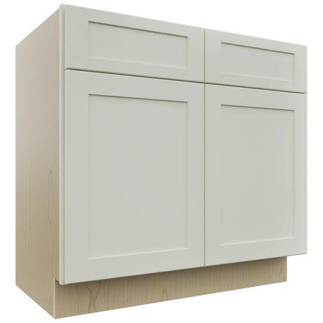 Fabuwood Galaxy Dove VSB36-34 Vanity Sink Cabinet, Front View