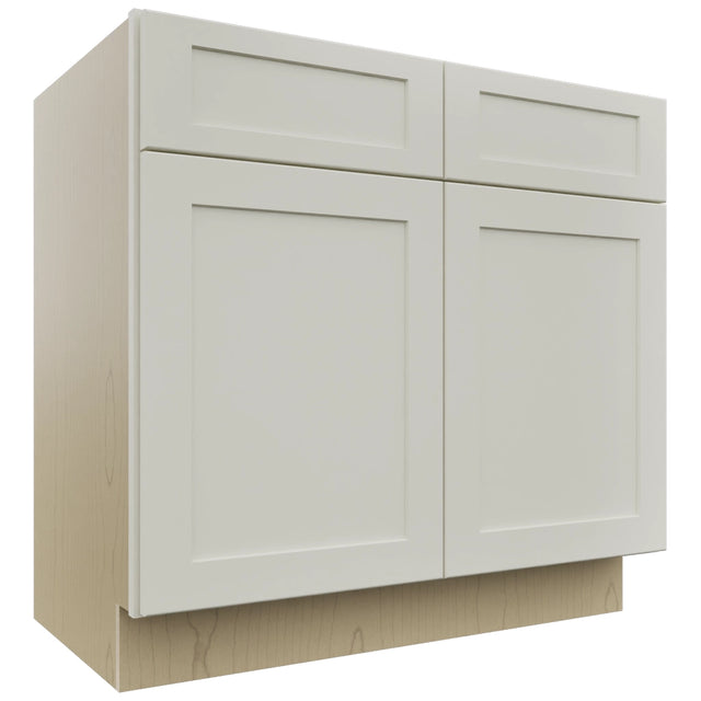 Fabuwood Galaxy Dove VSB36-34 Vanity Sink Cabinet, Front View