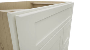 Fabuwood Galaxy Dove VSD36DR Vanity Combo Cabinet, Detail View