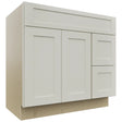 Fabuwood Galaxy Dove VSD48 Vanity Combo Cabinet, Front View