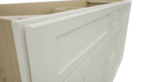 Fabuwood Galaxy Dove VSD60DOUBLE Vanity Combo Cabinet, Detail View