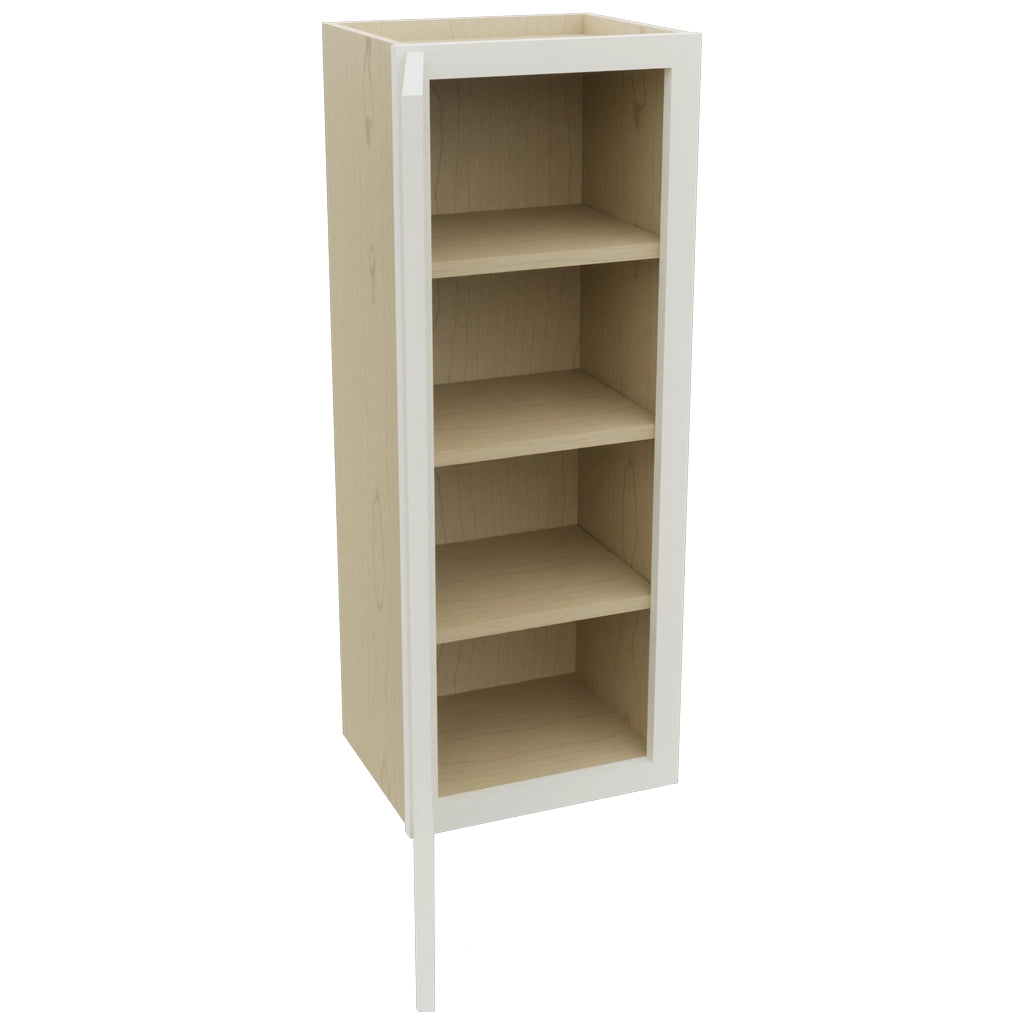 Fabuwood Galaxy Dove W1539 Wall Standard Cabinet, Open View