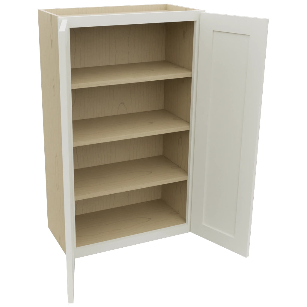 Fabuwood Galaxy Dove W2439 Wall Standard Cabinet, Open View
