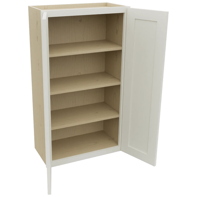 Fabuwood Galaxy Dove W2442 Wall Standard Cabinet, Open View