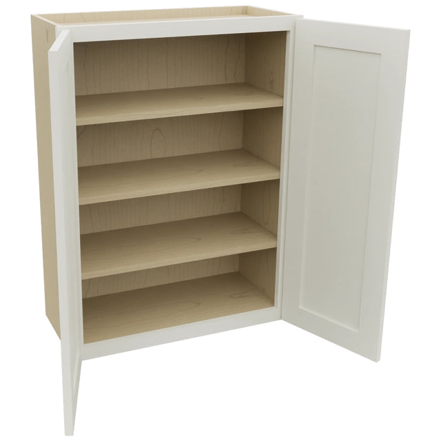 Fabuwood Galaxy Dove W2736 Wall Standard Cabinet, Open View