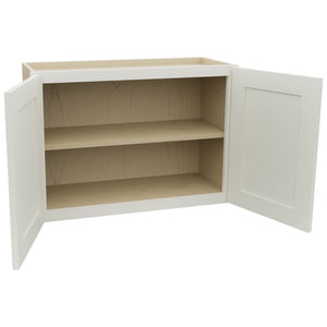 Fabuwood Galaxy Dove W3021 Wall Standard Cabinet, Open View