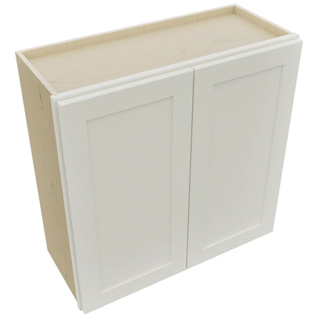 Fabuwood Galaxy Dove W3030 Wall Standard Cabinet, Top View