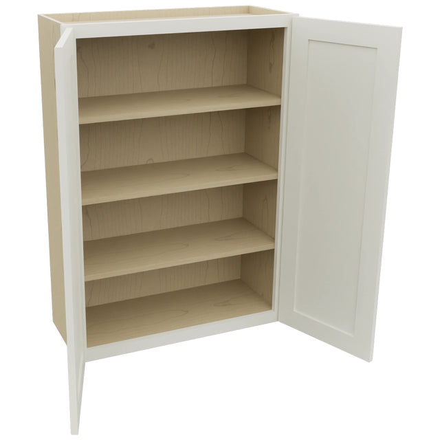 Fabuwood Galaxy Dove W3042 Wall Standard Cabinet, Open View