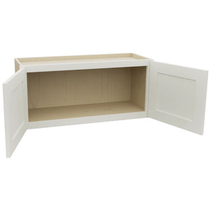Fabuwood Galaxy Dove W3315 Wall Standard Cabinet, Open View