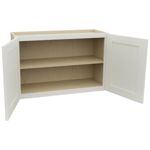 Fabuwood Galaxy Dove W3321 Wall Standard Cabinet, Open View