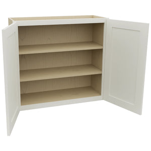 Fabuwood Galaxy Dove W3330 Wall Standard Cabinet, Open View
