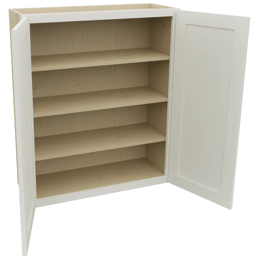 Fabuwood Galaxy Dove W3339 Wall Standard Cabinet, Open View