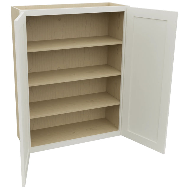 Fabuwood Galaxy Dove W3342 Wall Standard Cabinet, Open View