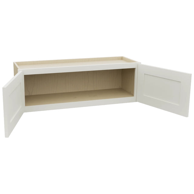 Fabuwood Galaxy Dove W3612 Wall Standard Cabinet, Open View